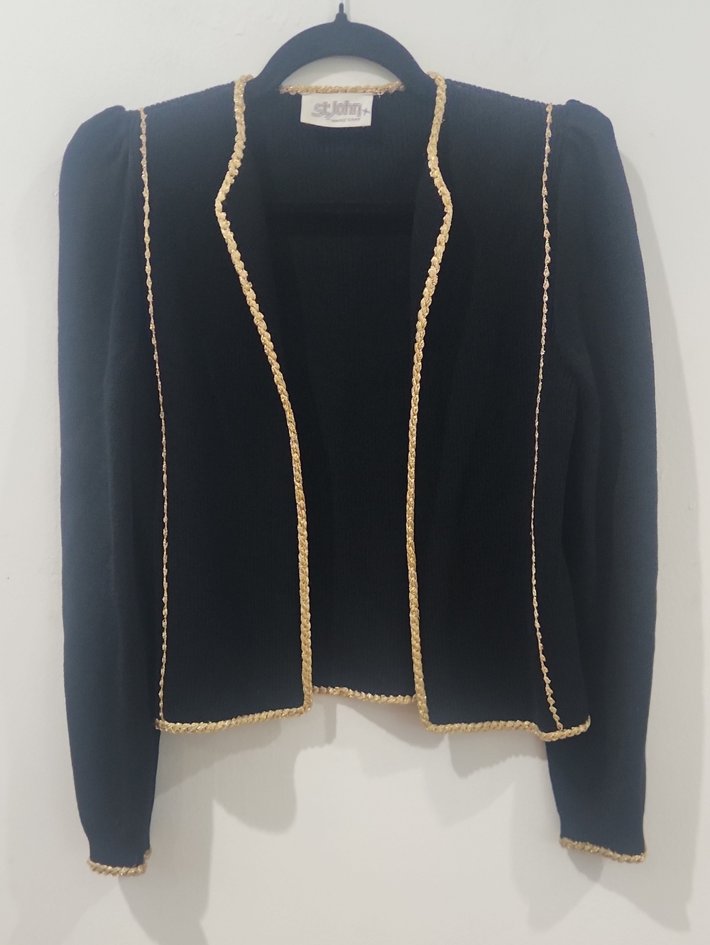 St. John Open Front Cardigan